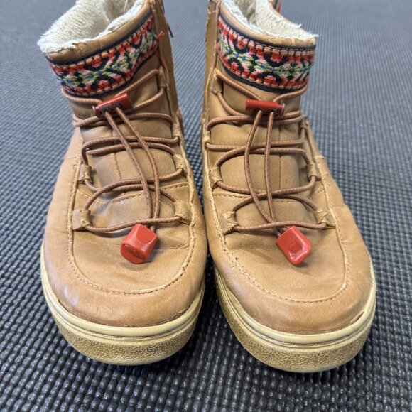 Toms Kids lined booties size 2 - Picture 5 of 5